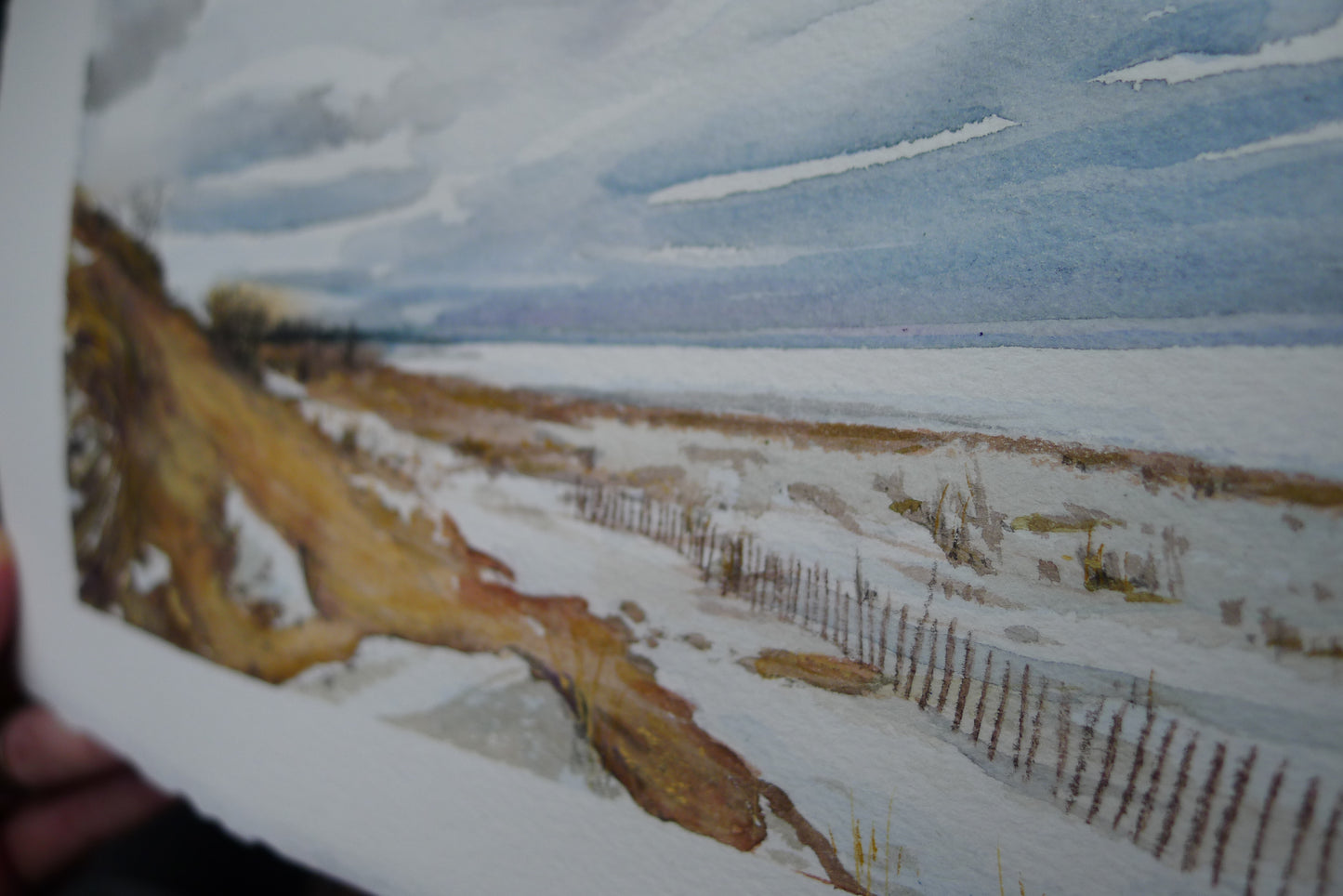 Snow on the Dunes