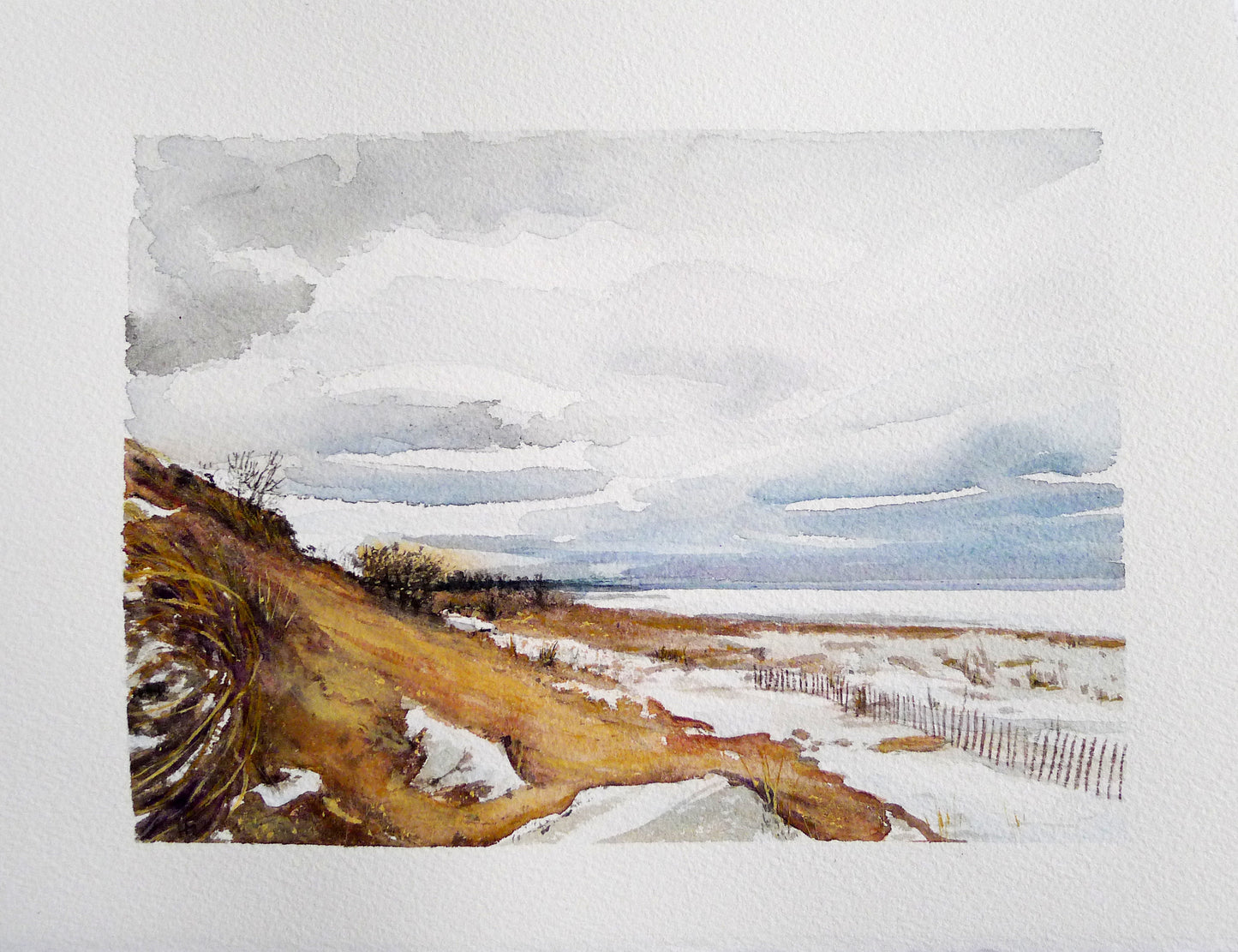 Snow on the Dunes